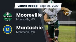 Recap: Mooreville  vs. Mantachie  2020