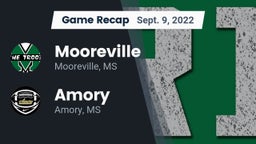 Recap: Mooreville  vs. Amory  2022
