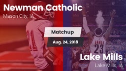 Matchup: Newman Catholic vs. Lake Mills  2018