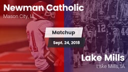 Matchup: Newman Catholic vs. Lake Mills  2016