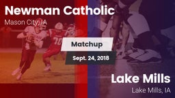 Matchup: Newman Catholic vs. Lake Mills  2018