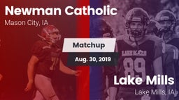 Matchup: Newman Catholic vs. Lake Mills  2019