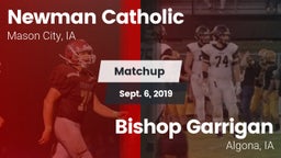 Matchup: Newman Catholic vs. Bishop Garrigan  2019