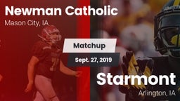 Matchup: Newman Catholic vs. Starmont  2019