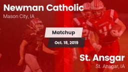 Matchup: Newman Catholic vs. St. Ansgar  2019
