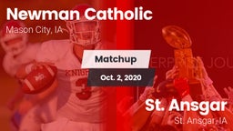 Matchup: Newman Catholic vs. St. Ansgar  2020