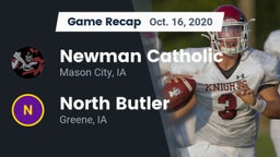 Recap: Newman Catholic  vs. North Butler  2020