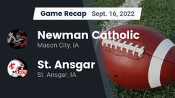 Recap: Newman Catholic  vs. St. Ansgar  2022