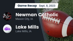 Recap: Newman Catholic  vs. Lake Mills  2023