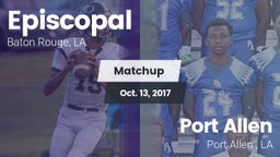 Matchup: Episcopal vs. Port Allen  2017