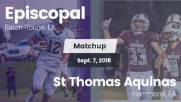 Matchup: Episcopal vs. St Thomas Aquinas 2018