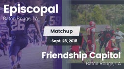 Matchup: Episcopal vs. Friendship Capitol  2018