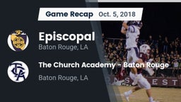 Recap: Episcopal  vs. The Church Academy - Baton Rouge 2018