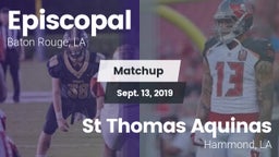 Matchup: Episcopal vs. St Thomas Aquinas 2019