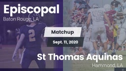 Matchup: Episcopal vs. St Thomas Aquinas 2020