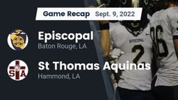 Recap: Episcopal  vs. St Thomas Aquinas 2022