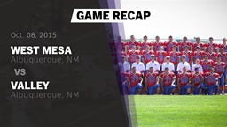 Recap: West Mesa  vs. Valley  2015