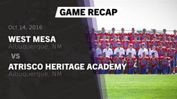 Recap: West Mesa  vs. Atrisco Heritage Academy  2016