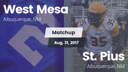 Matchup: West Mesa vs. St. Pius  2017