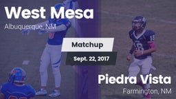 Matchup: West Mesa vs. Piedra Vista  2017