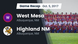 Recap: West Mesa  vs. Highland  NM 2017