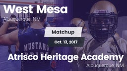 Matchup: West Mesa vs. Atrisco Heritage Academy  2017