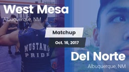 Matchup: West Mesa vs. Del Norte  2017