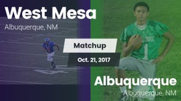 Matchup: West Mesa vs. Albuquerque  2017