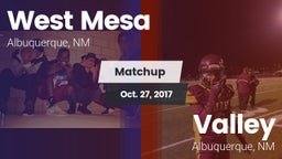 Matchup: West Mesa vs. Valley  2017