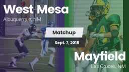 Matchup: West Mesa vs. Mayfield  2018