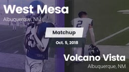 Matchup: West Mesa vs. Volcano Vista  2018