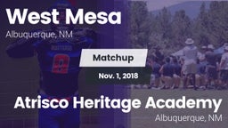 Matchup: West Mesa vs. Atrisco Heritage Academy  2018