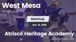 Matchup: West Mesa vs. Atrisco Heritage Academy  2019