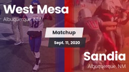 Matchup: West Mesa vs. Sandia  2020