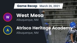 Recap: West Mesa  vs. Atrisco Heritage Academy  2021