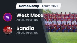 Recap: West Mesa  vs. Sandia  2021