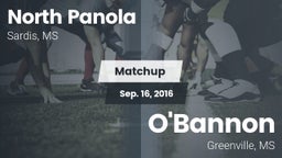 Matchup: North Panola vs. O'Bannon  2016