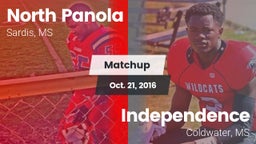 Matchup: North Panola vs. Independence  2016