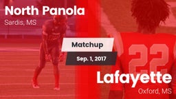 Matchup: North Panola vs. Lafayette  2017
