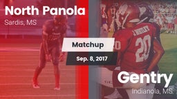 Matchup: North Panola vs. Gentry  2017