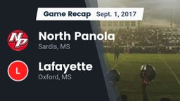 Recap: North Panola  vs. Lafayette  2017