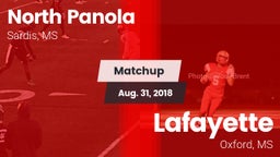 Matchup: North Panola vs. Lafayette  2018