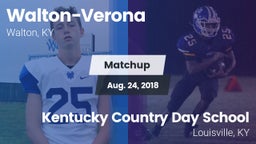 Matchup: Walton-Verona vs. Kentucky Country Day School 2018