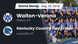 Recap: Walton-Verona  vs. Kentucky Country Day School 2018