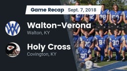 Recap: Walton-Verona  vs. Holy Cross  2018