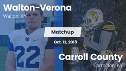 Matchup: Walton-Verona vs. Carroll County  2018