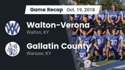 Recap: Walton-Verona  vs. Gallatin County  2018