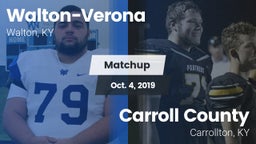 Matchup: Walton-Verona vs. Carroll County  2019