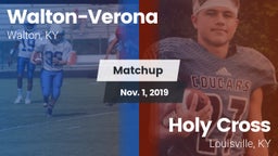 Matchup: Walton-Verona vs. Holy Cross  2019