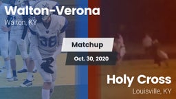 Matchup: Walton-Verona vs. Holy Cross  2020